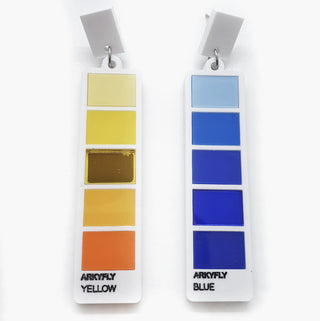 Swatch colors earrings