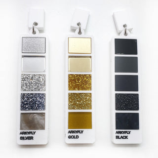 Swatch colors earrings