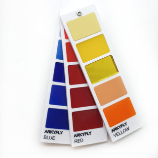 Swatch colors dynamic brooch