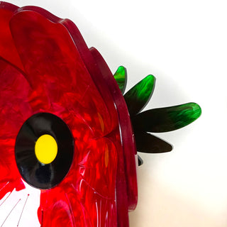 Decorative poppy bowl