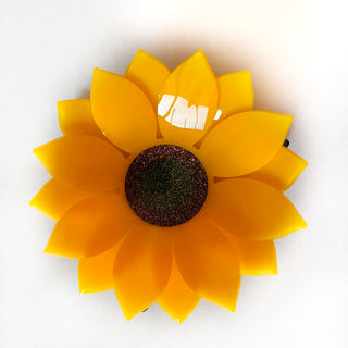 Decorative sunflower bowl