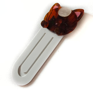 Brown kitty bookmark