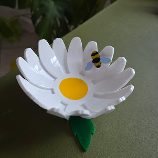 Decorative daisy bowl