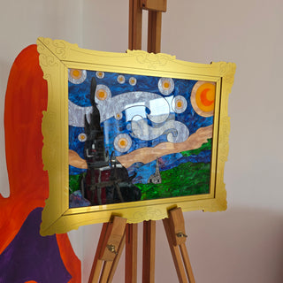 Artwork inspired by Van Gogh's Starry Night