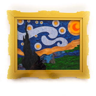 Artwork inspired by Van Gogh's Starry Night