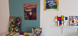 Artwork inspired by Munch's The scream
