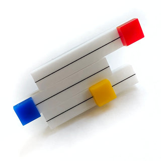 Mondrian inspiration ring