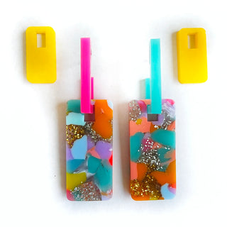 Fluo Interchangeable Earrings
