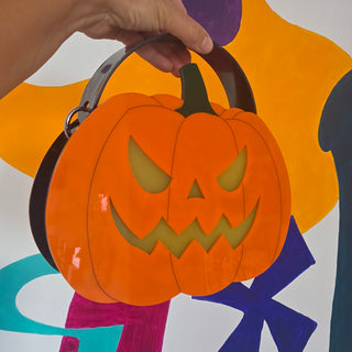 Halloween pumpkin handbag