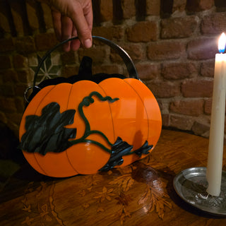 Halloween pumpkin handbag