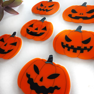 Halloween Pumpkin Coasters