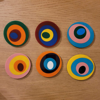 Oval coasters